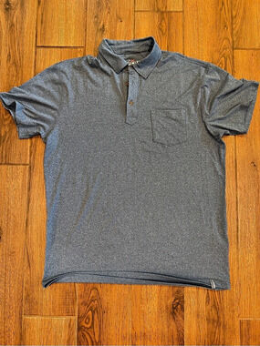 Marine Layer Gray Pocket polo / men’s large
